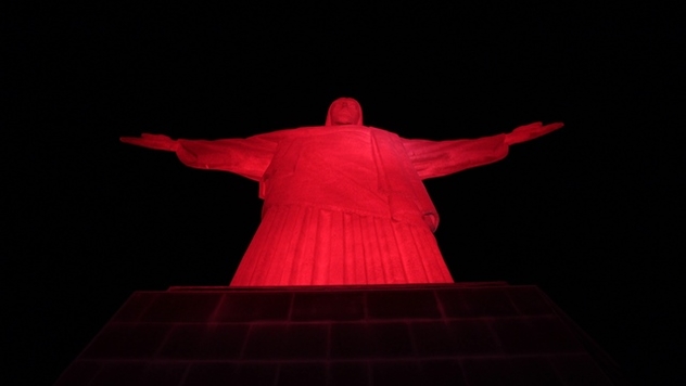 Ação de Amor do Cristo Redentor homenageia o Doador de Sangue