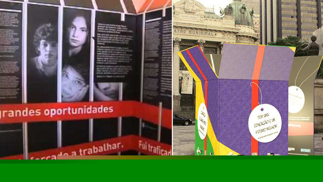 Cristo Redentor contra o tráfico humano