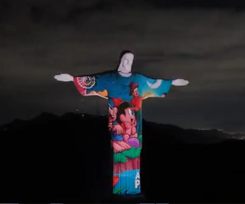 Cristo Redentor, FIESP, Roda Rico e mais: pontos turísticos celebram 90 anos de Mauricio de Sousa