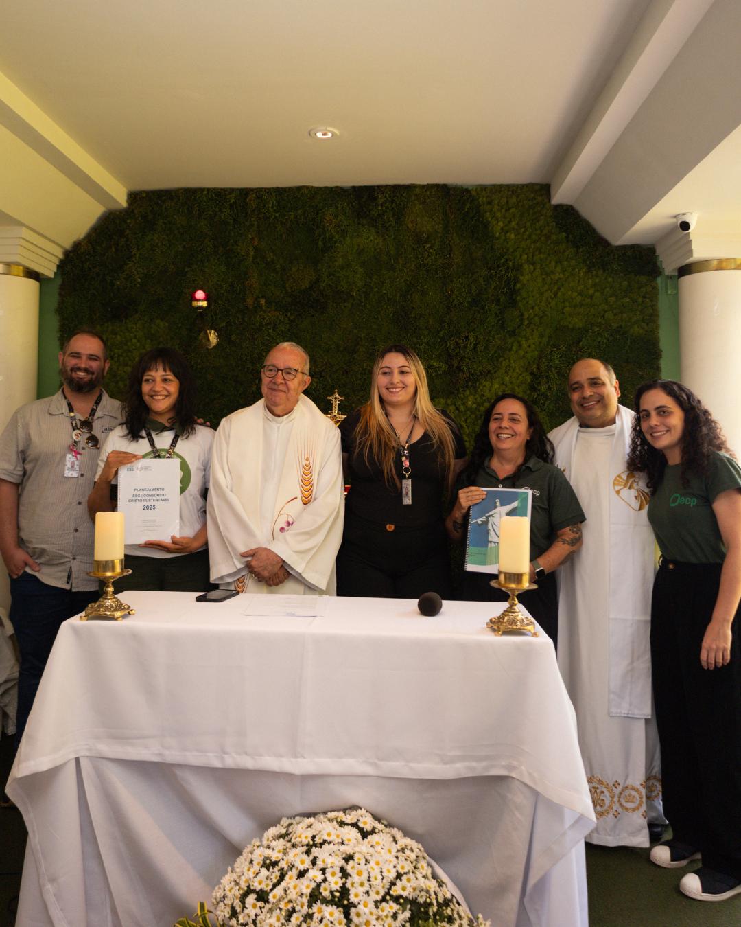 Santuário Cristo Redentor celebra o Dia de São Francisco de Assis e recebe Plano de Gestão Ambiental do Corcovado