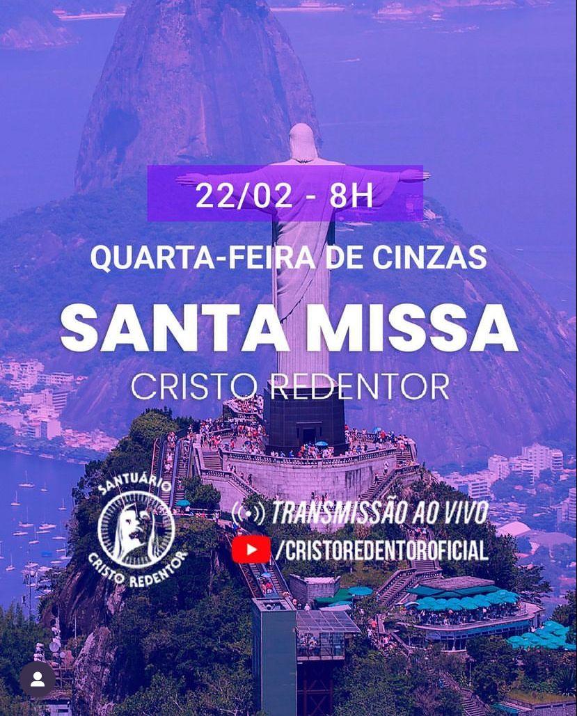 Santuário Cristo Redentor tem Missa de Quarta-Feira de Cinzas e Via Sacra com Encenação da Paixão de Cristo durante a Quaresma