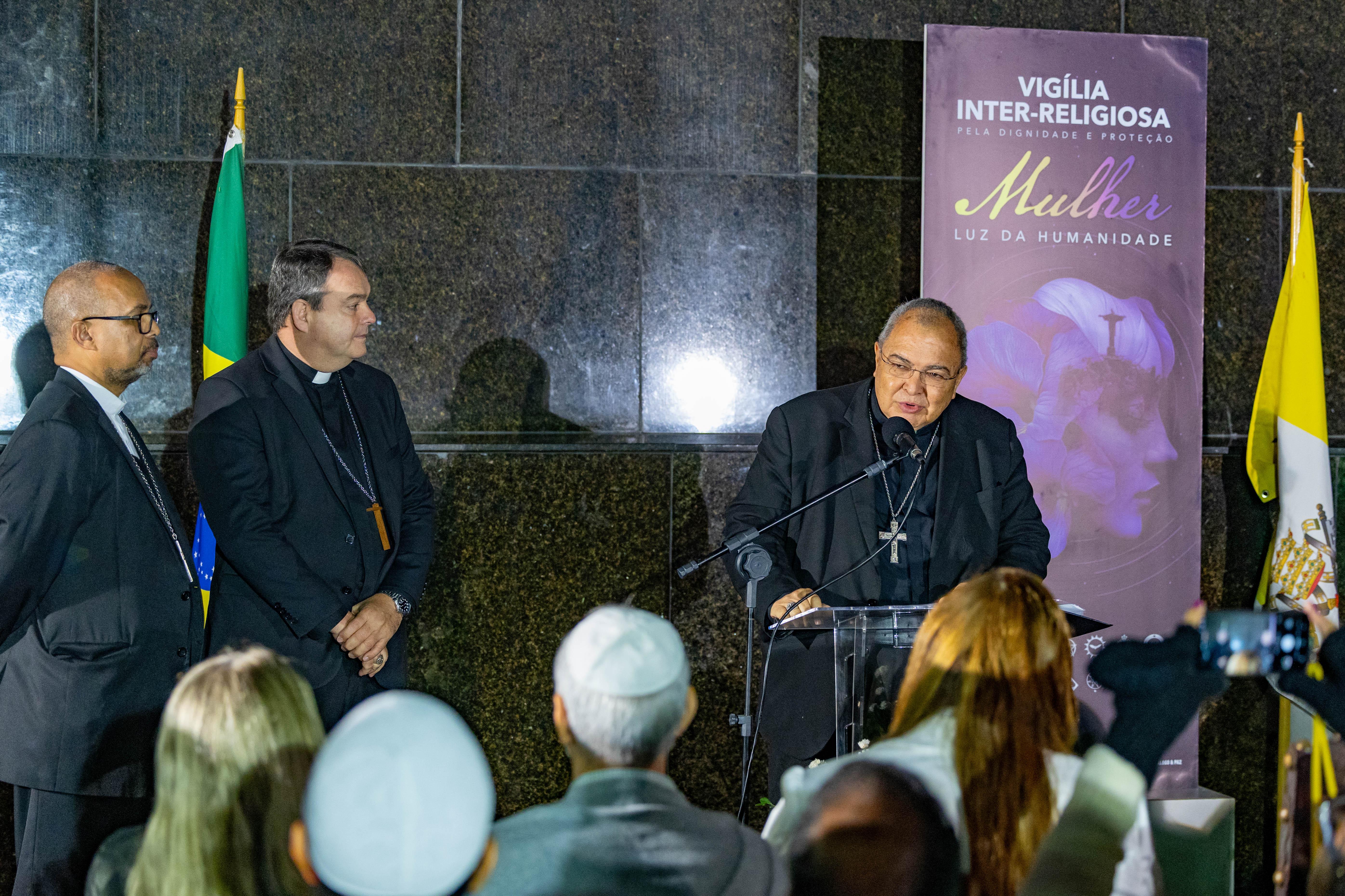 Vigília Inter-Religiosa Contra o Feminicídio e pela Dignidade e Proteção da Mulher