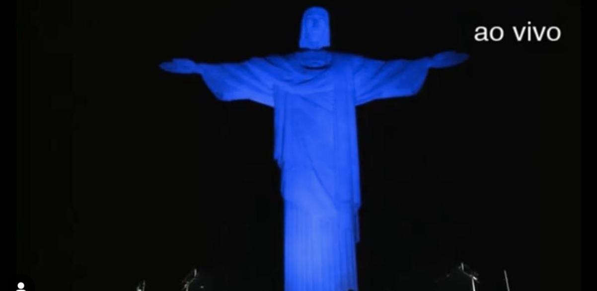 Missa virtual e iluminação especial do Cristo Redentor marcam os 211 anos de história da Polícia Militar