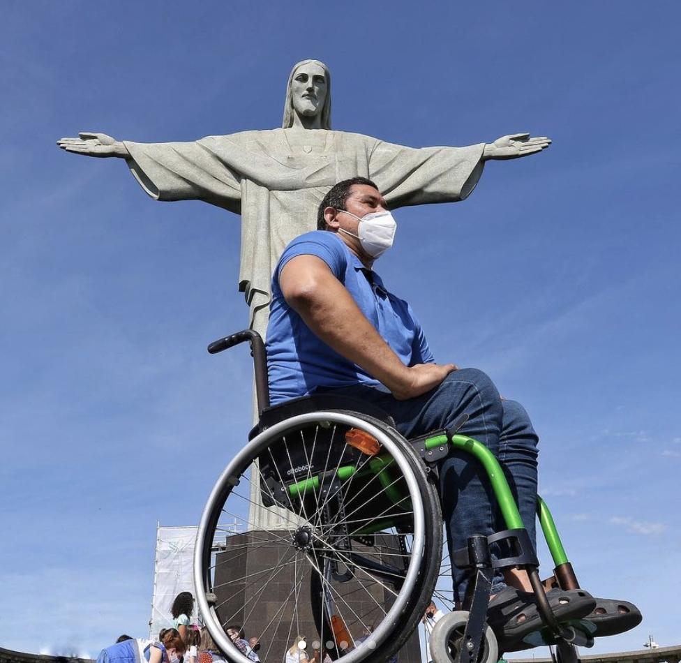 Cristo Redentor celebra o Dia Internacional da Pessoa com Deficiência